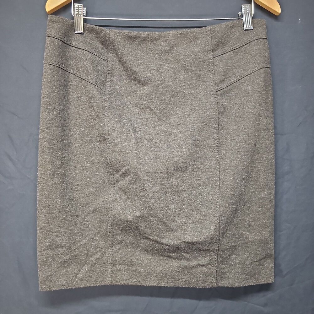 new york and company Skirt Stretch Brown Size 12